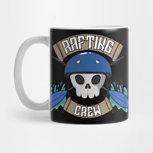 Rafting crew Jolly Roger Pirate flag Mug